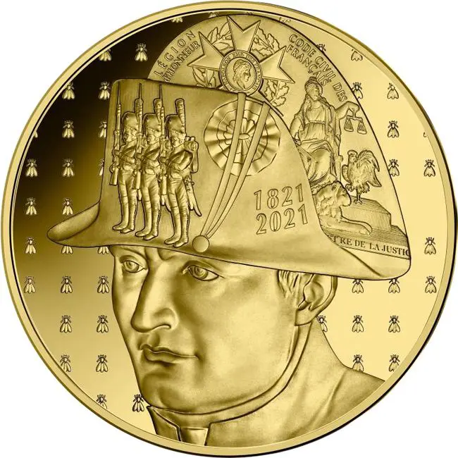 200 Euro Zlatá mince Napoleon I. 1 Oz