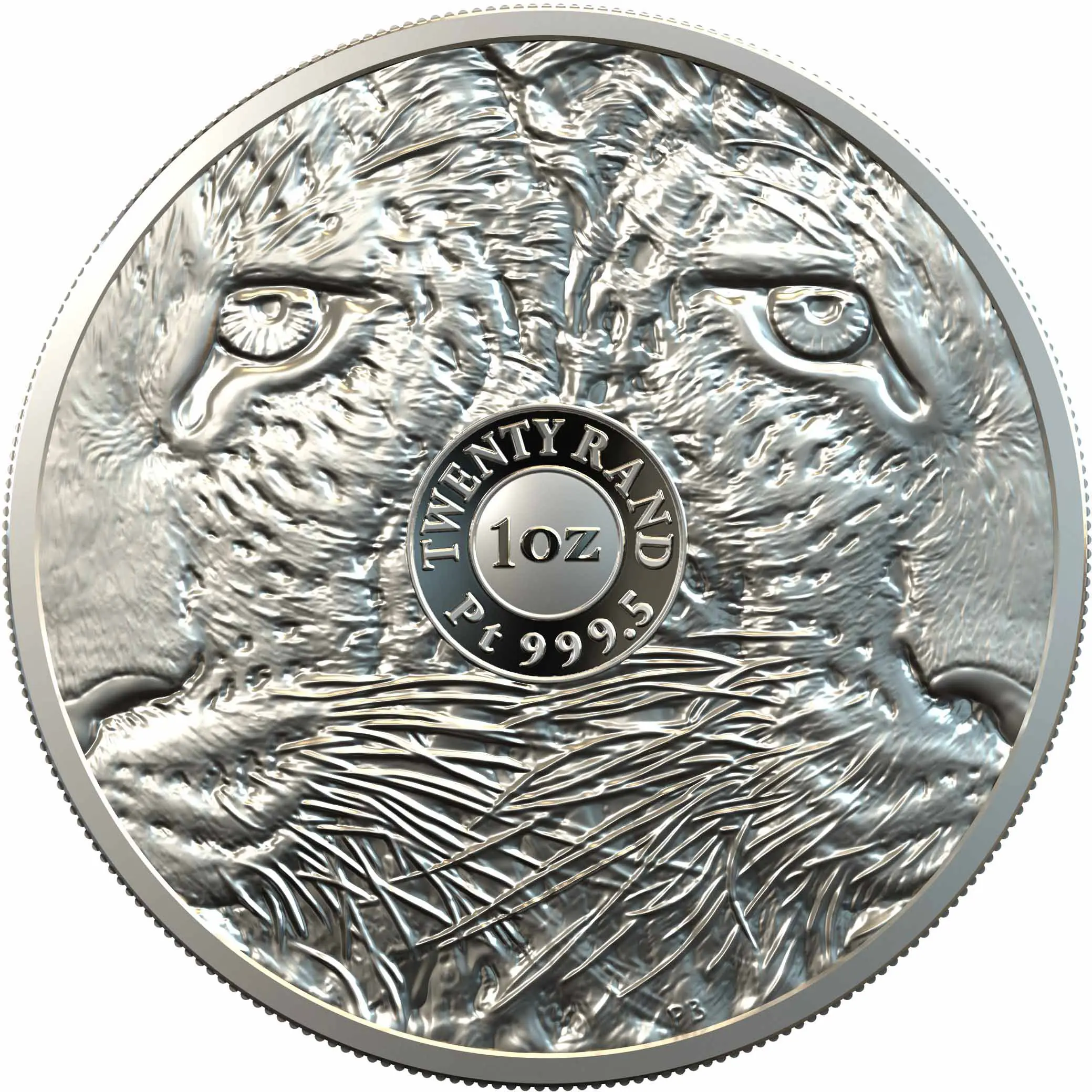 Big Five I - Leopard 2020, 1 oz platiny