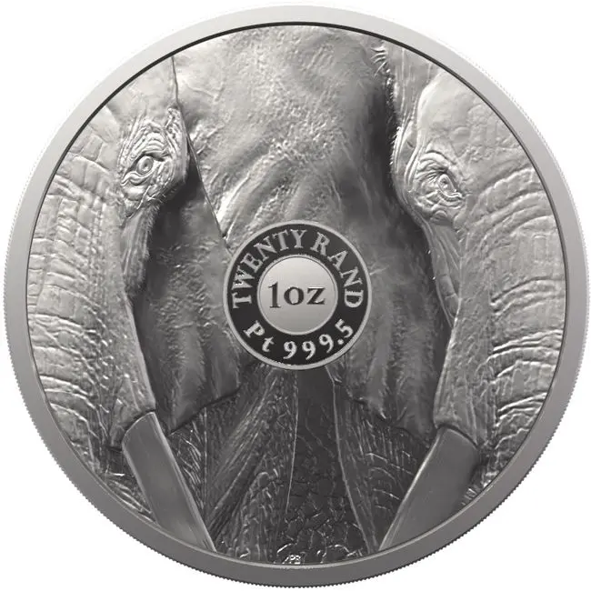 Big Five II - Slon 2021, 1 oz platiny