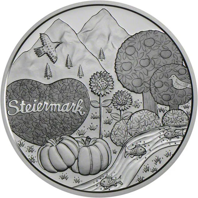 Štýrsko, stříbrná mince 