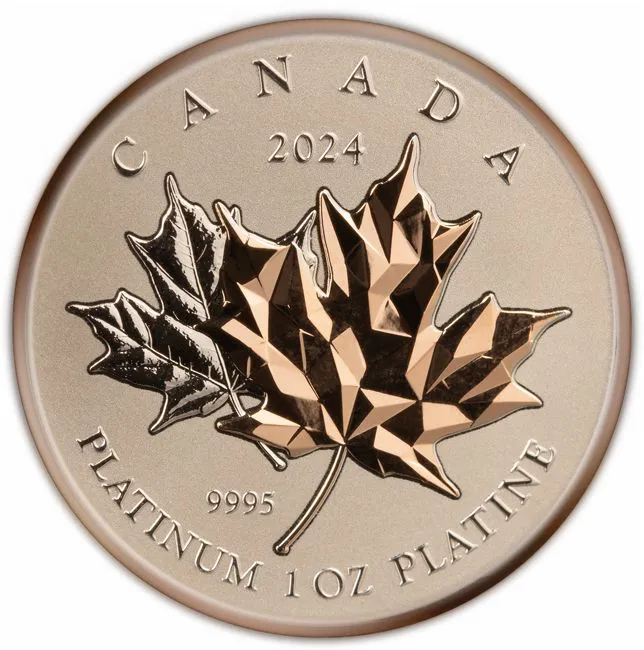 Věčný Maple Leaf, 1 oz platiny