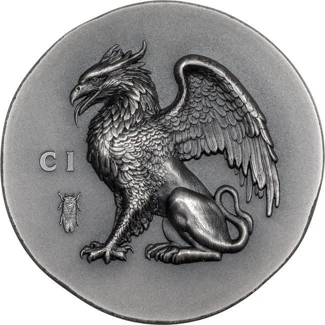 Gryphon 2024, 1 oz stříbra