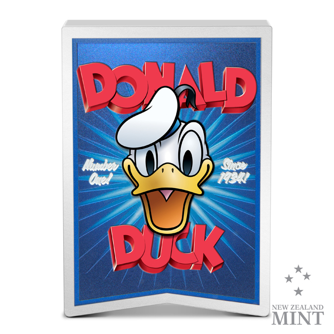 Kačer Donald, 5 oz stříbra