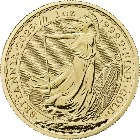 Zlatá mince Britannia Charles III 2025, 1 oz