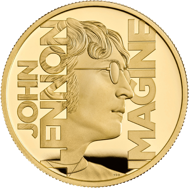 Hudební legendy: John Lennon 2025, 1 oz zlata v etuji