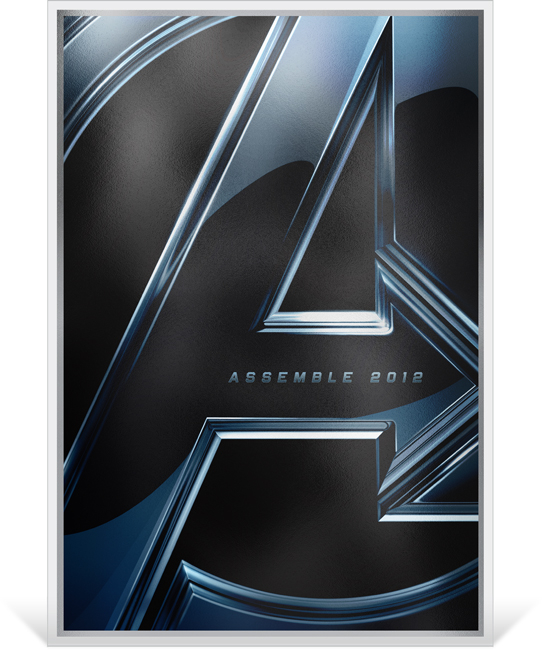 The Avengers 2025, stříbrná mince v etuji