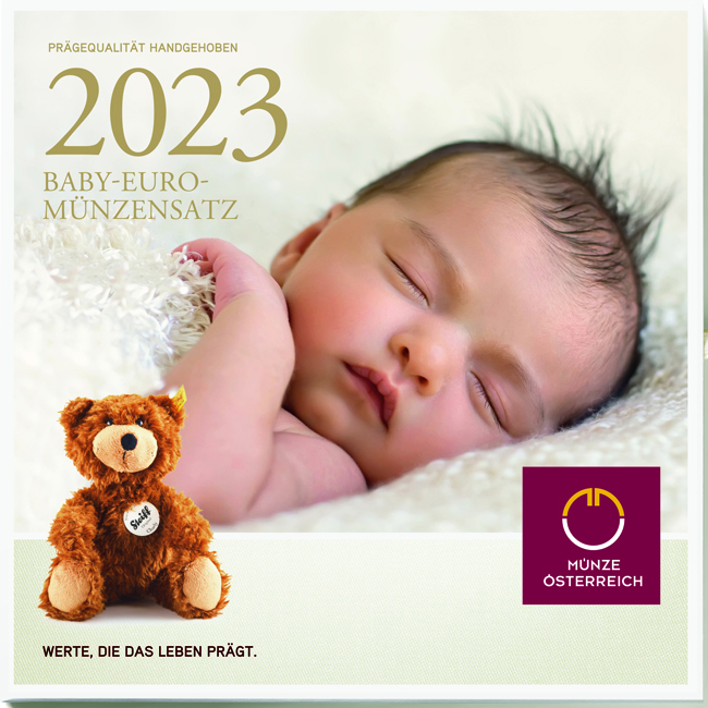 Sada dětských euromincí 2023