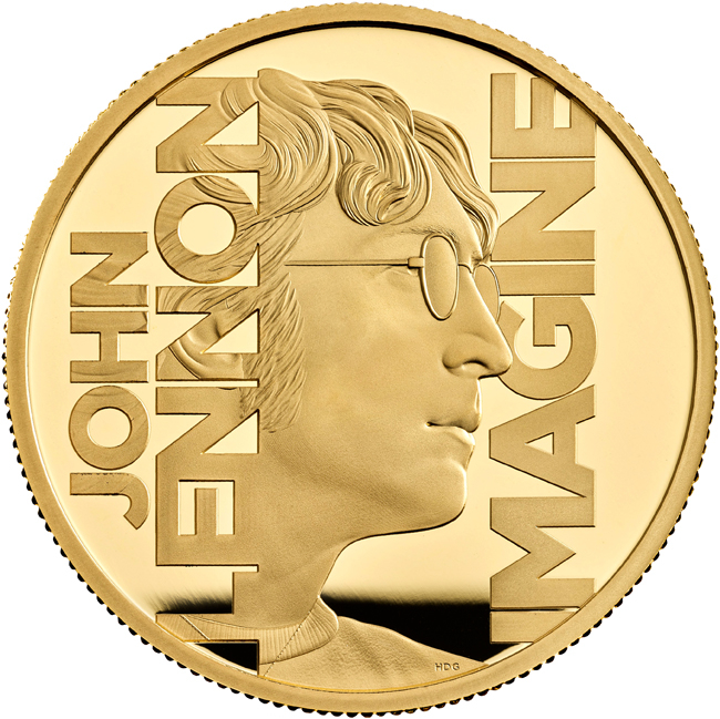 Hudební legendy: John Lennon 2025, 2 oz zlata v etuji