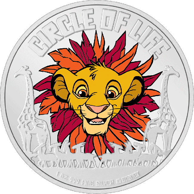 Disney: Lví král - 30. výročí, 1 oz stříbra