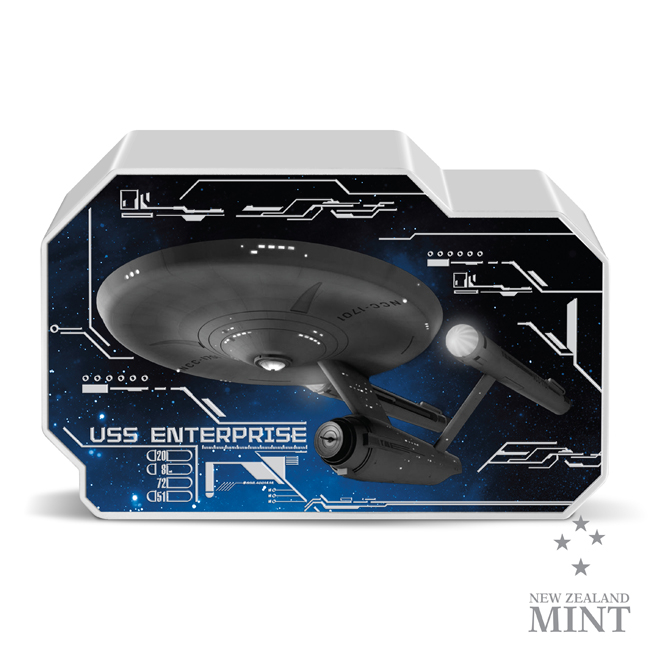 Stříbrný 2. USS Enterprise NCC 1701