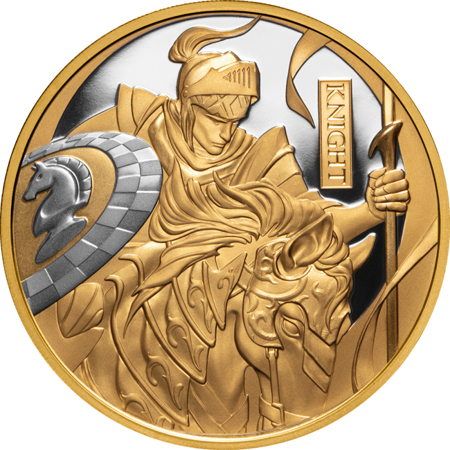 Šachy: Střelec, 1 oz zlata