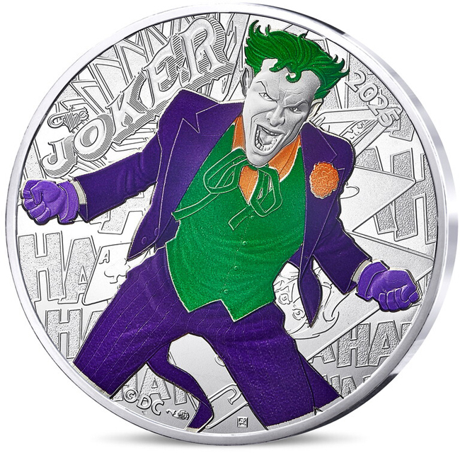 Joker 2025, stříbrná mince v blistru
