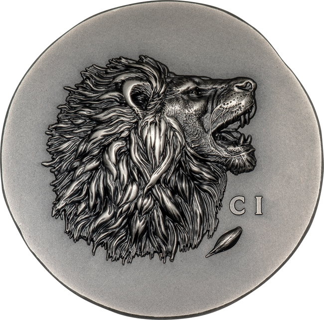 Lev 2025, 1 oz stříbra