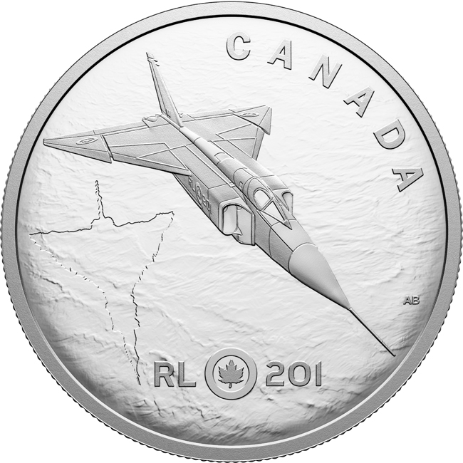 Avro Arrow, Kanada, 1 oz stříbra