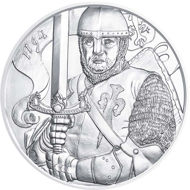1,5 EURO Stříbrná mince 1 Oz Leopold V.