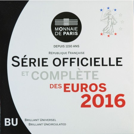 3,88 Euro Sada mincí CuNi Francie 2016 UN