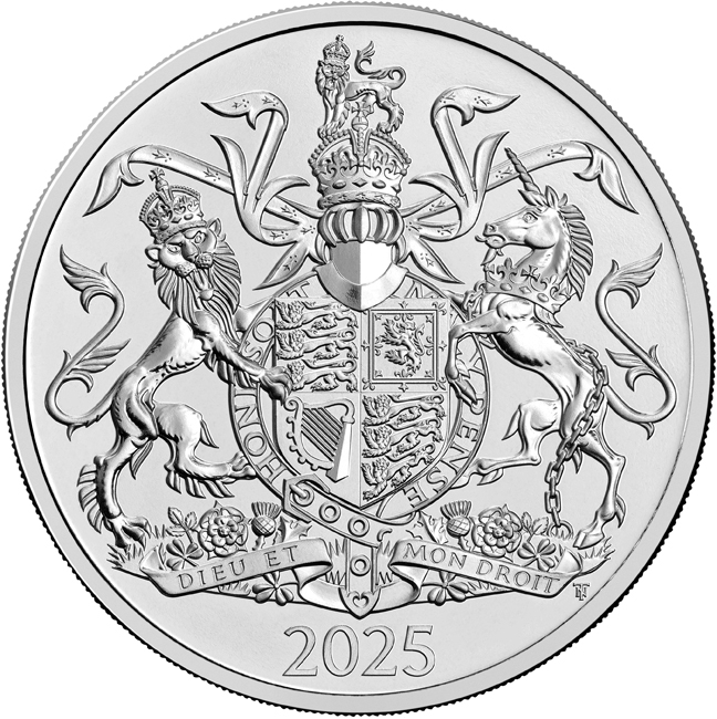 Erb krále Charlese III., CuNi v blistru