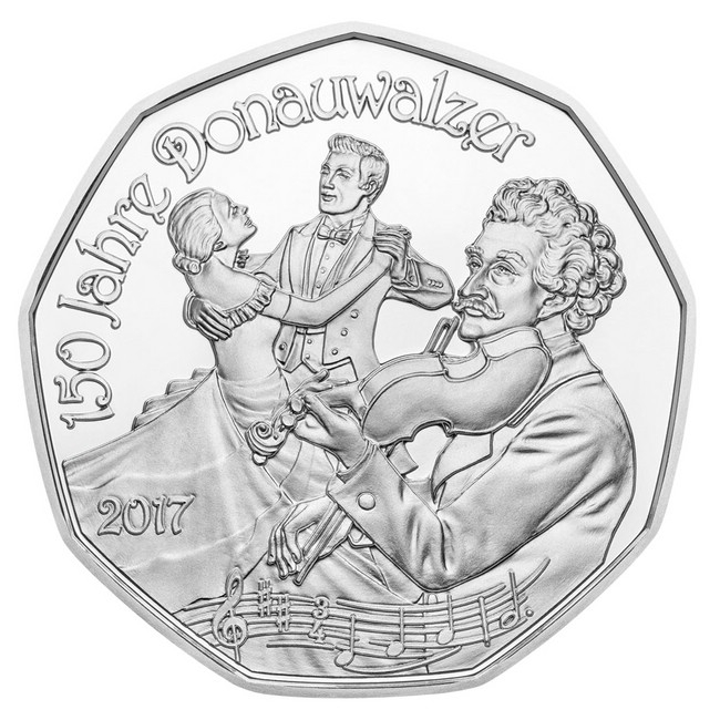 Rakousko, stříbrná mince 5 EUR, různé roky