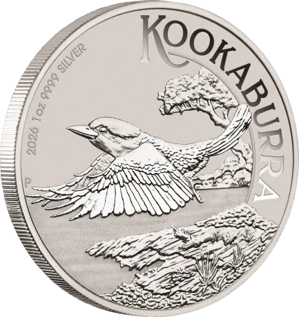 Stříbrná mince Kookaburra 2026, 1 oz