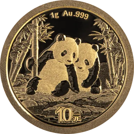 Zlatá mince Panda 1&nbsp;g - 2026