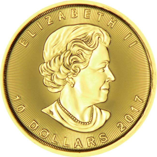 Maple Leaf 1/4 Oz Gold