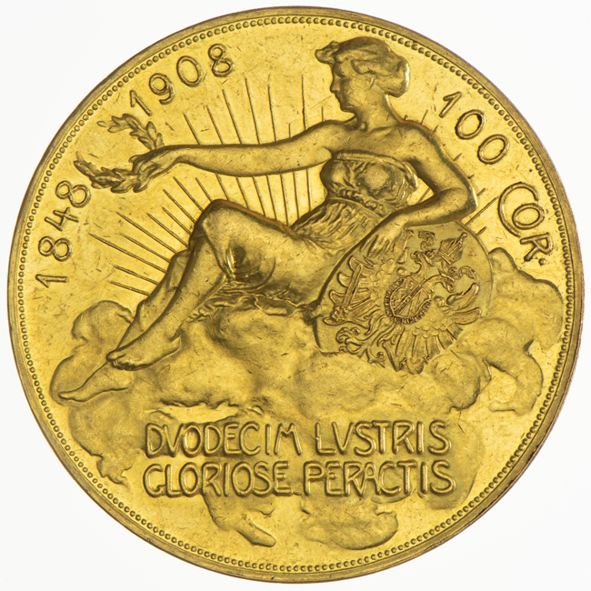 100 Kronen 1908 Regierungsjubiläum
