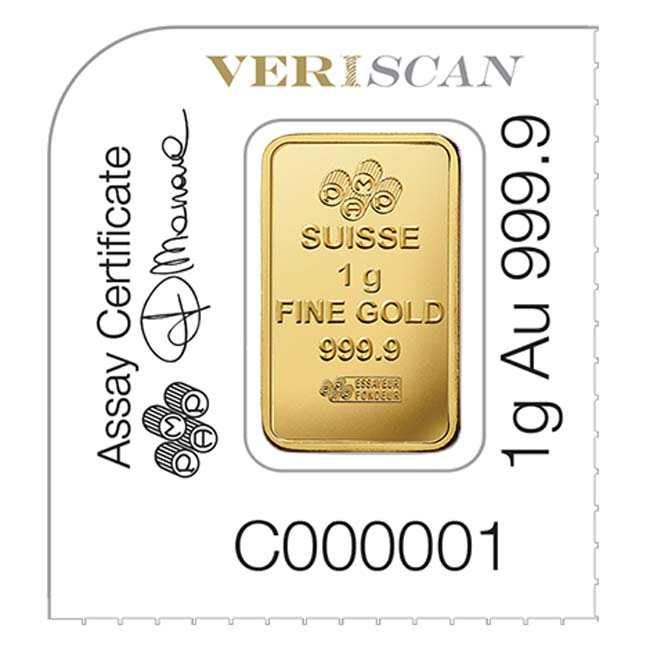 Pamp Fortuna Gold 25 x 1 g Multigram