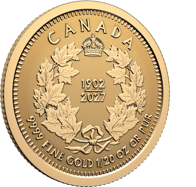 Maple Leaf 2027 - sada zlatých frakčních mincí v etuji, 43 g