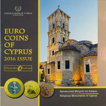 3,88 Euro CuNi Sada mincí Kypr 2016 UN
