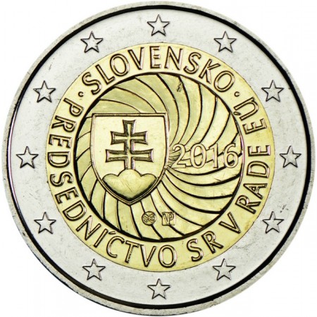 2 Euro CuNi Předsednictví v Radě EU UN