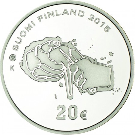 20 Euro Stříbrná mince Tapio Wirkkala PP