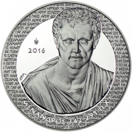 10 Euro Stříbrná mince Menandros PP