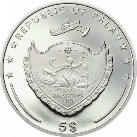 5 dolar Stříbrná mince Zámek Chambord PP