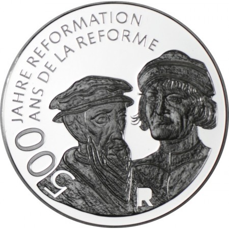 20 frank Stříbrná mince Reformace PP