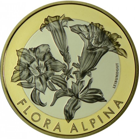Alpínská flóra - Hořec, CuNi 