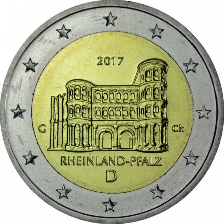 2 Euro CuNi Porta Nigra G 2017
