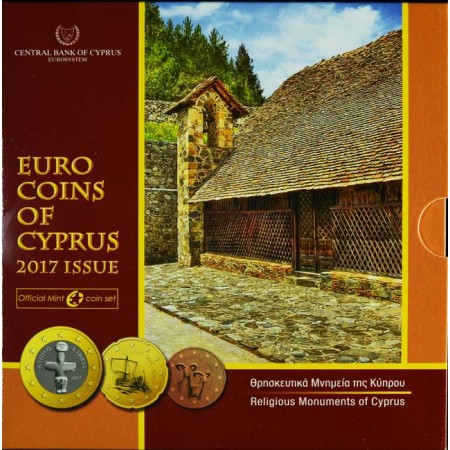 3,88 Euro Sada mincí Kypr 2017
