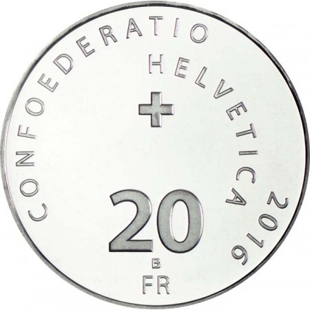 20 frank Stříbrná mince Dechová hudba UN