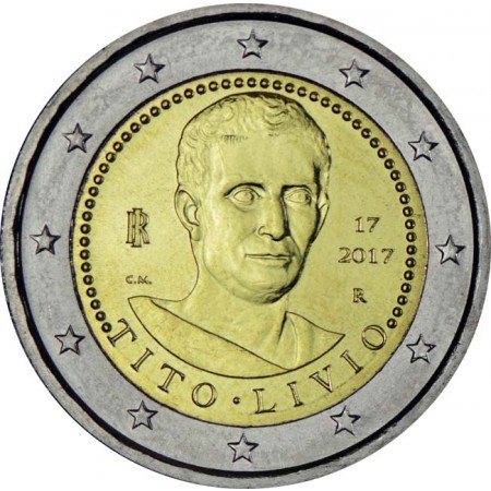 2 Euro CuNi Titus Livius