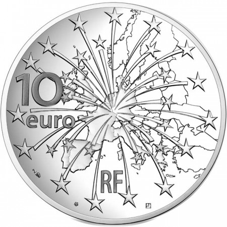10 Euro Stříbrná mince Maastrichtská smlouva