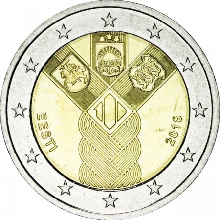 2 Euro CuNi Pobaltské státy
