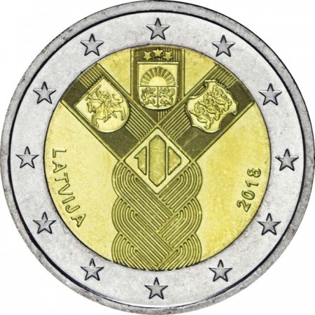 2 Euro CuNi Pobaltské státy