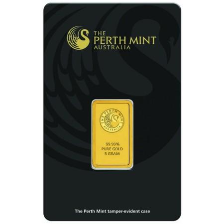 Zlatý slitek Perth Mint 5 g