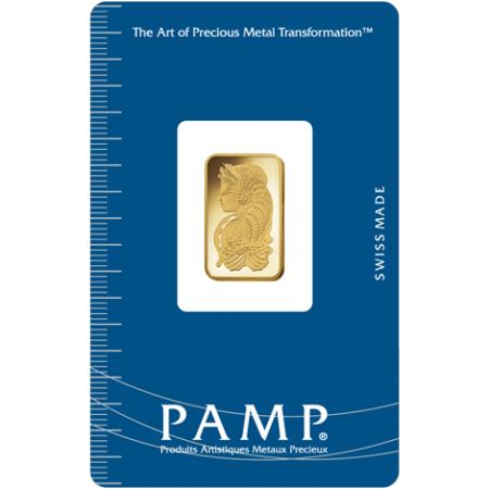 Zlatý slitek PAMP Fortuna 5 g