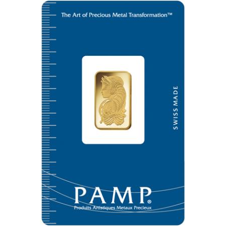 Gold bar PAMP Fortuna 5 g