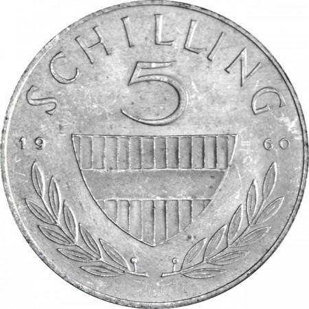 Silver Coin - 5 Shilling