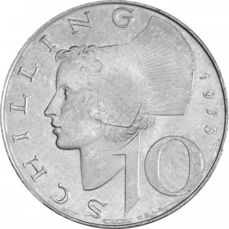 Silver coin - 10 Shillings