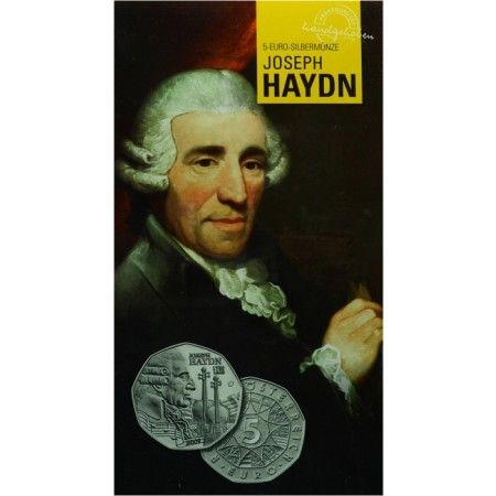 5 Euro Stříbrná mince Joseph Haydn PN