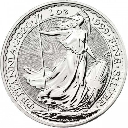 Stříbrná mince Británie 1 oz Elizabeth II - různé roky