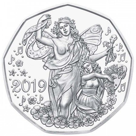 5 Euro Stříbrná mince Radost ze života